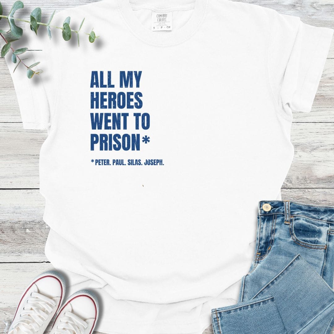 Heroes T-shirt - Christian graphic tee