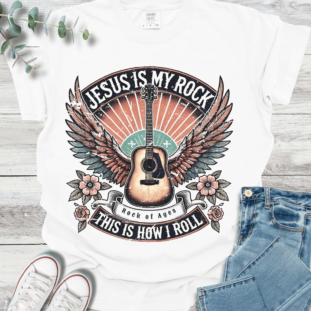 My Rock T-Shirt - Christian graphic tee