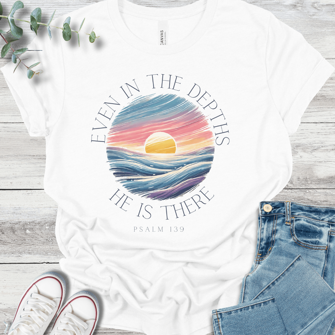 In the Depths T-Shirt - Christian graphic tee