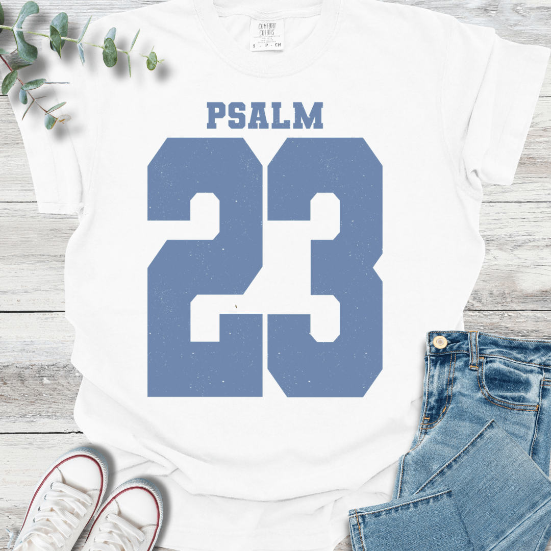 Psalm 23 T-shirt - Christian graphic tee