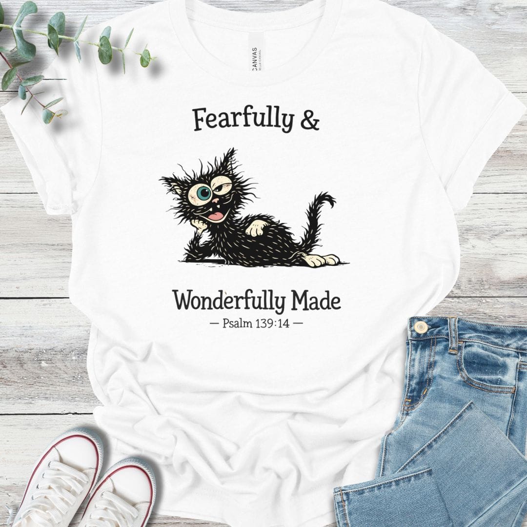 Wonderfully Made T-Shirt - Christian graphic tee