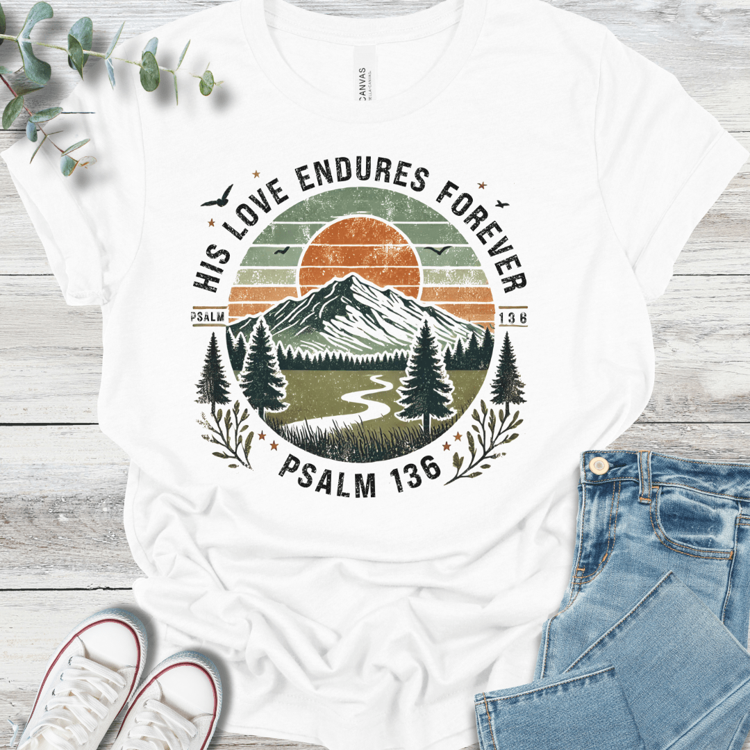 Psalm Mt. T-Shirt - Christian graphic tee