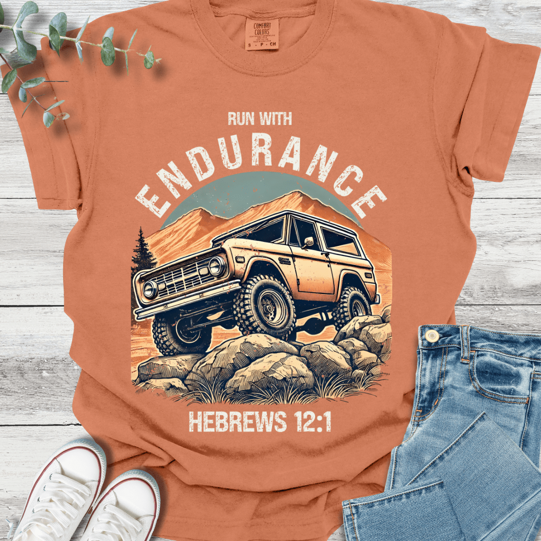 Endurance T-Shirt in Yam - Christian graphic tee