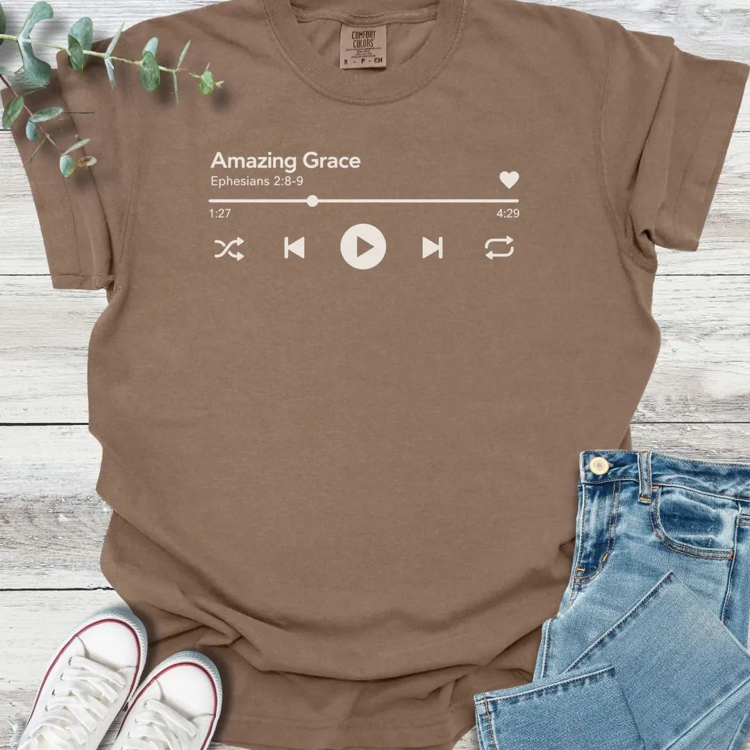 Amazing Grace T-Shirt - Christian graphic tee