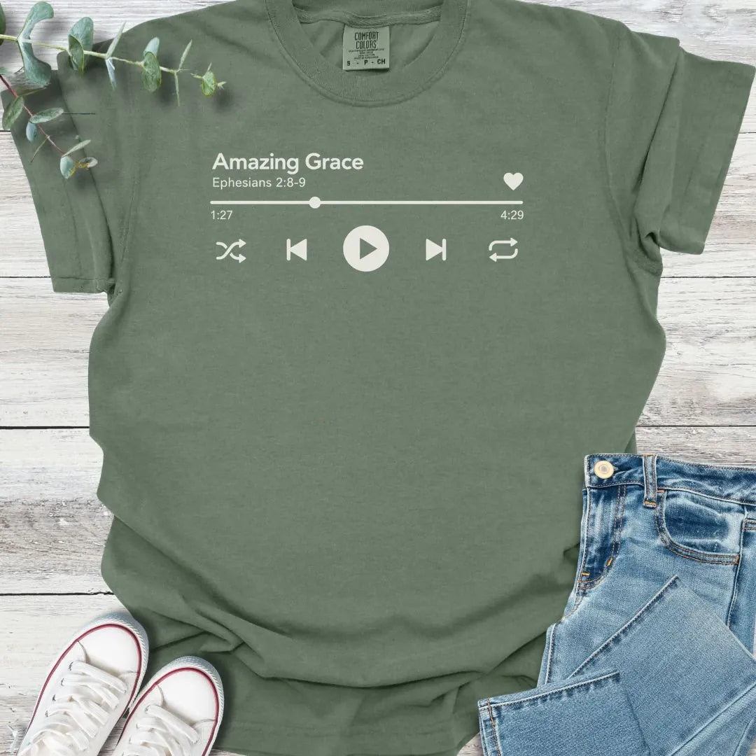 Amazing Grace T-Shirt - Christian graphic tee