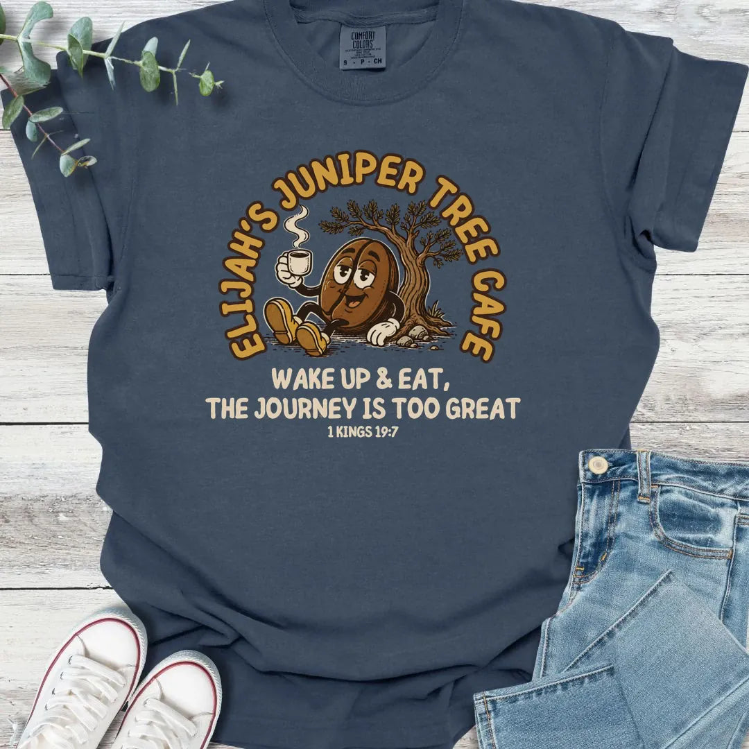 Elijah's Cafe T-Shirt - Christian graphic tee