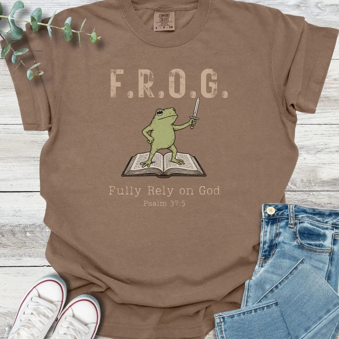 F.R.O.G. T-Shirt - Christian graphic tee
