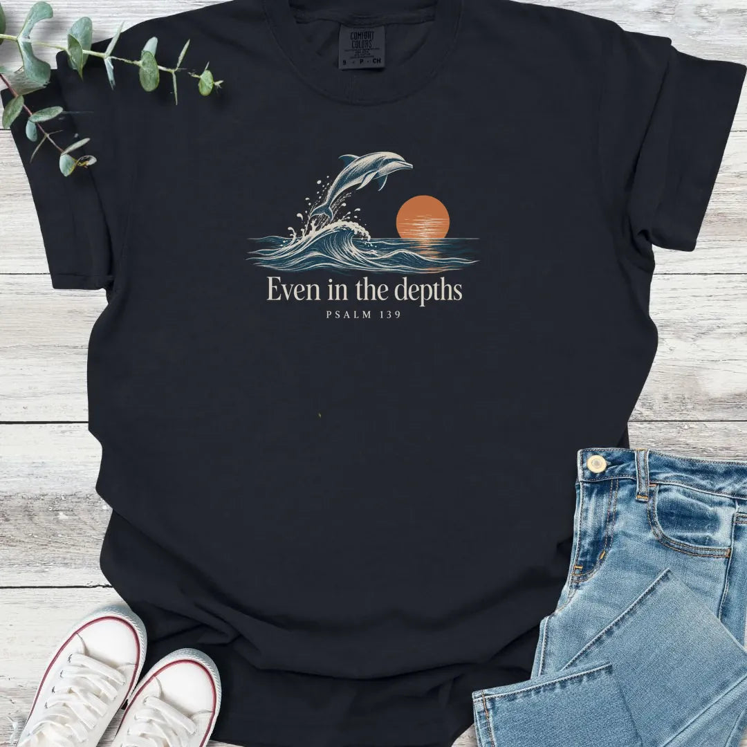Sea Depths T-Shirt - Christian graphic tee