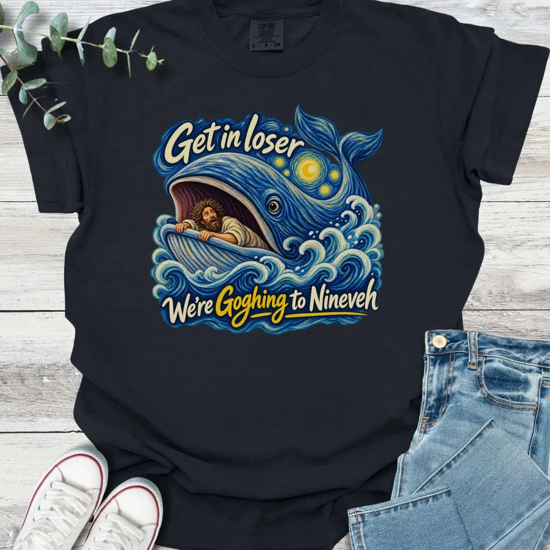 Jonah Goghs T-Shirt - Christian graphic tee