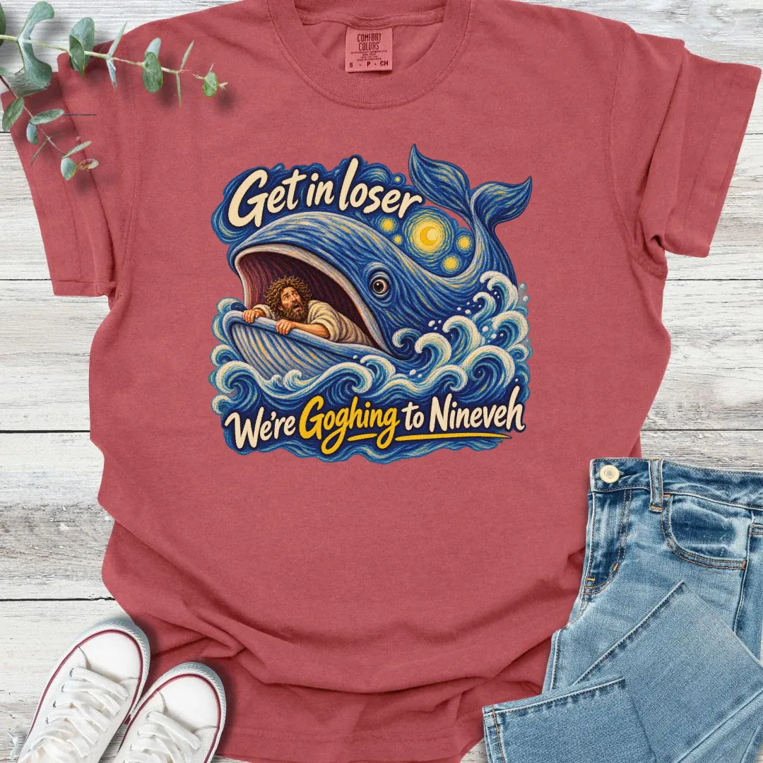 Jonah Goghs T-Shirt - Christian graphic tee