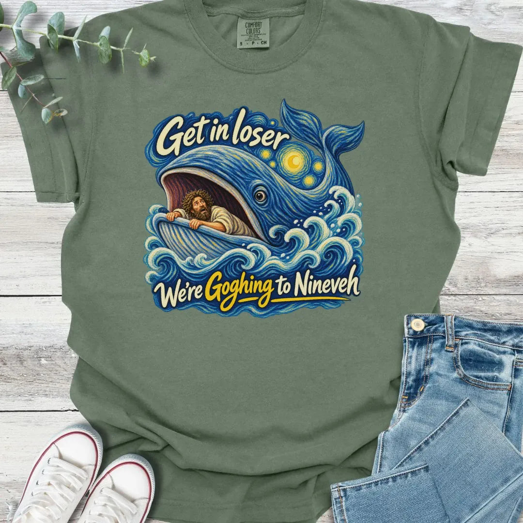 Jonah Goghs T-Shirt - Christian graphic tee