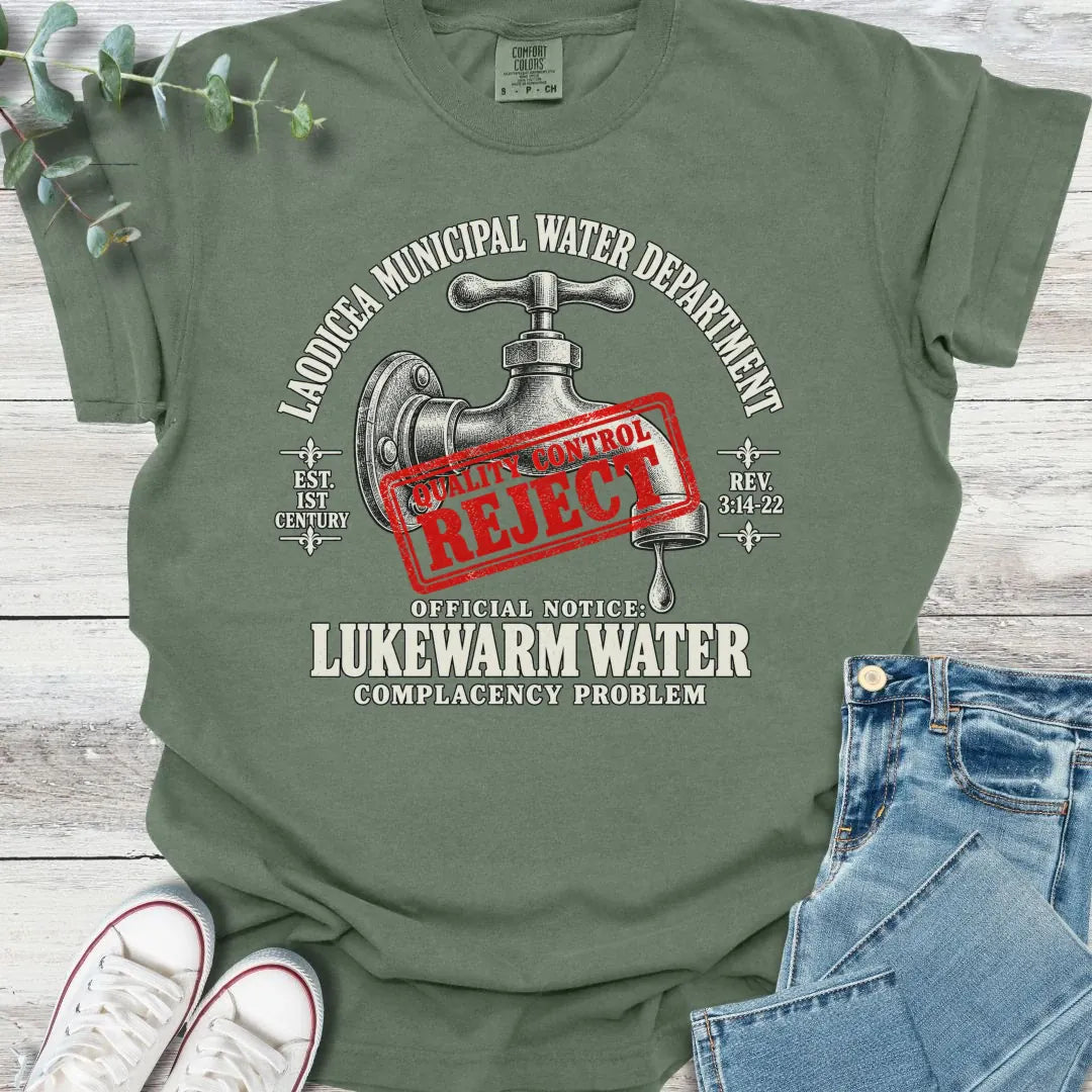 Lukewarm T-Shirt - Christian graphic tee