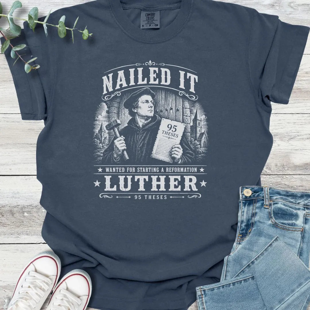 Luther T-Shirt - Christian graphic tee