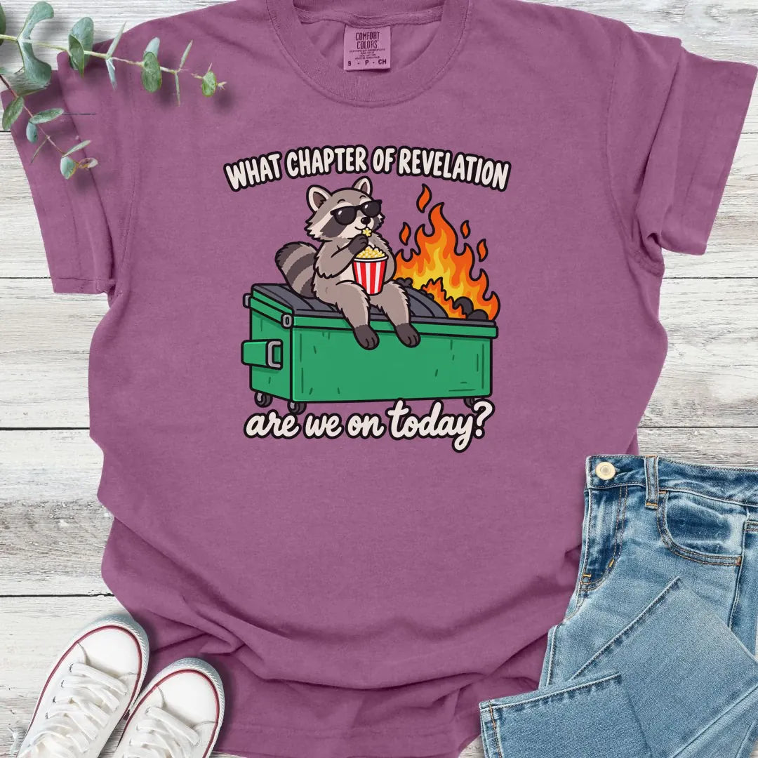 Revelation Raccoon T-Shirt - Christian graphic tee