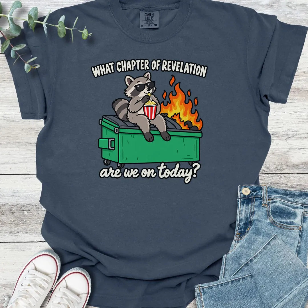 Revelation Raccoon T-Shirt - Christian graphic tee