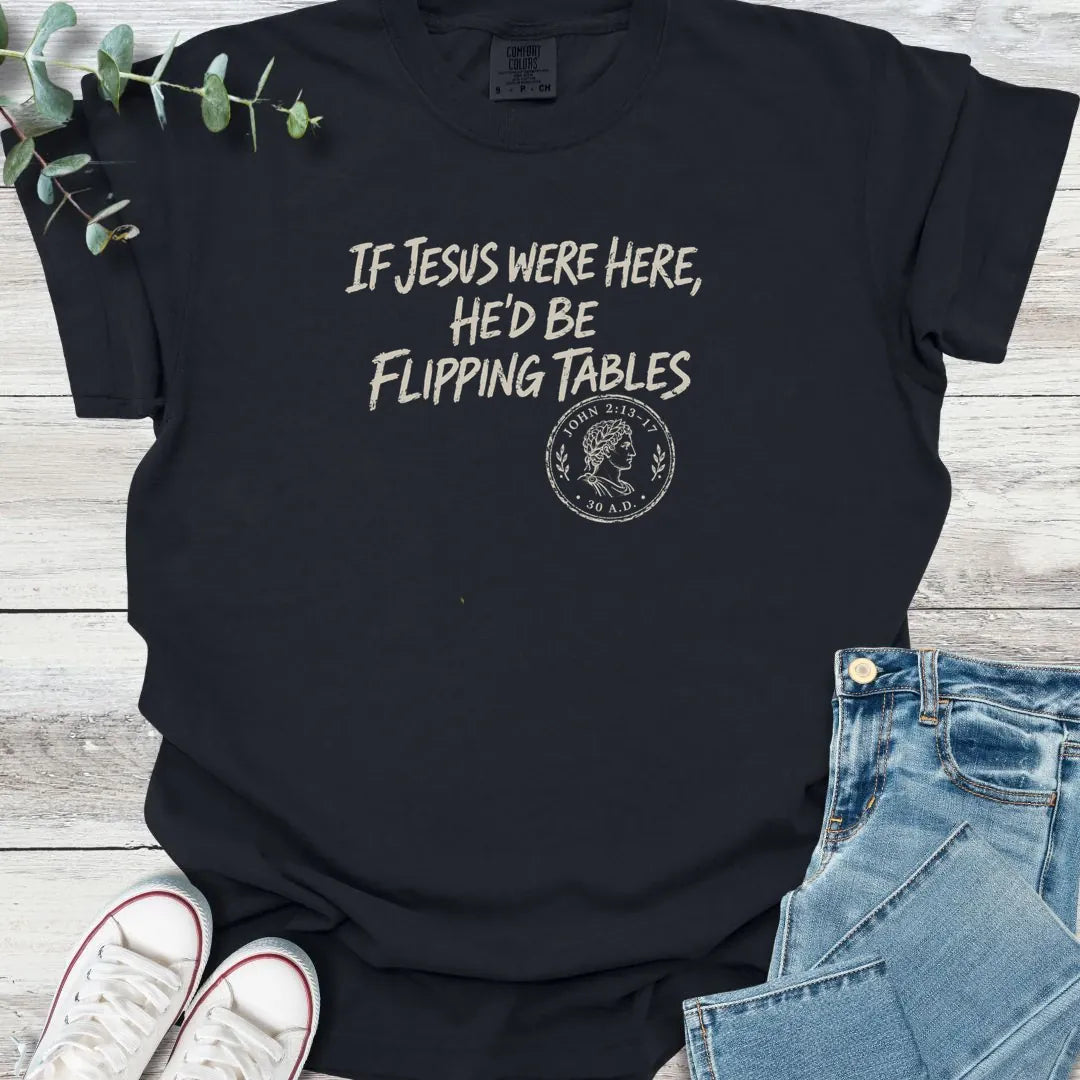Temple Cleansing T-Shirt - Christian graphic tee