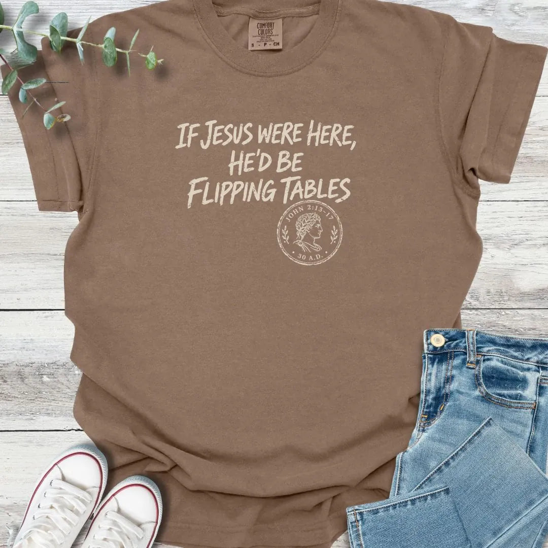 Temple Cleansing T-Shirt - Christian graphic tee