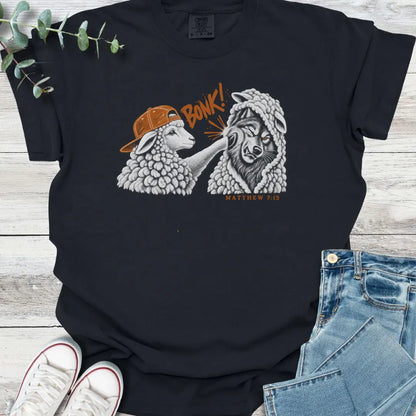Wolf Bonk T-Shirt - Christian graphic tee