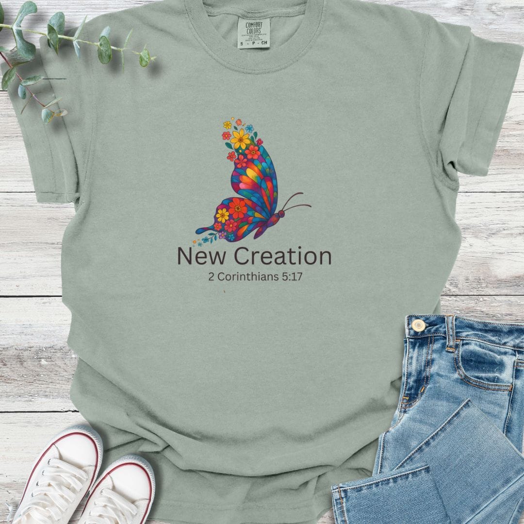 Transformation T-shirt in Bay - Christian graphic tee