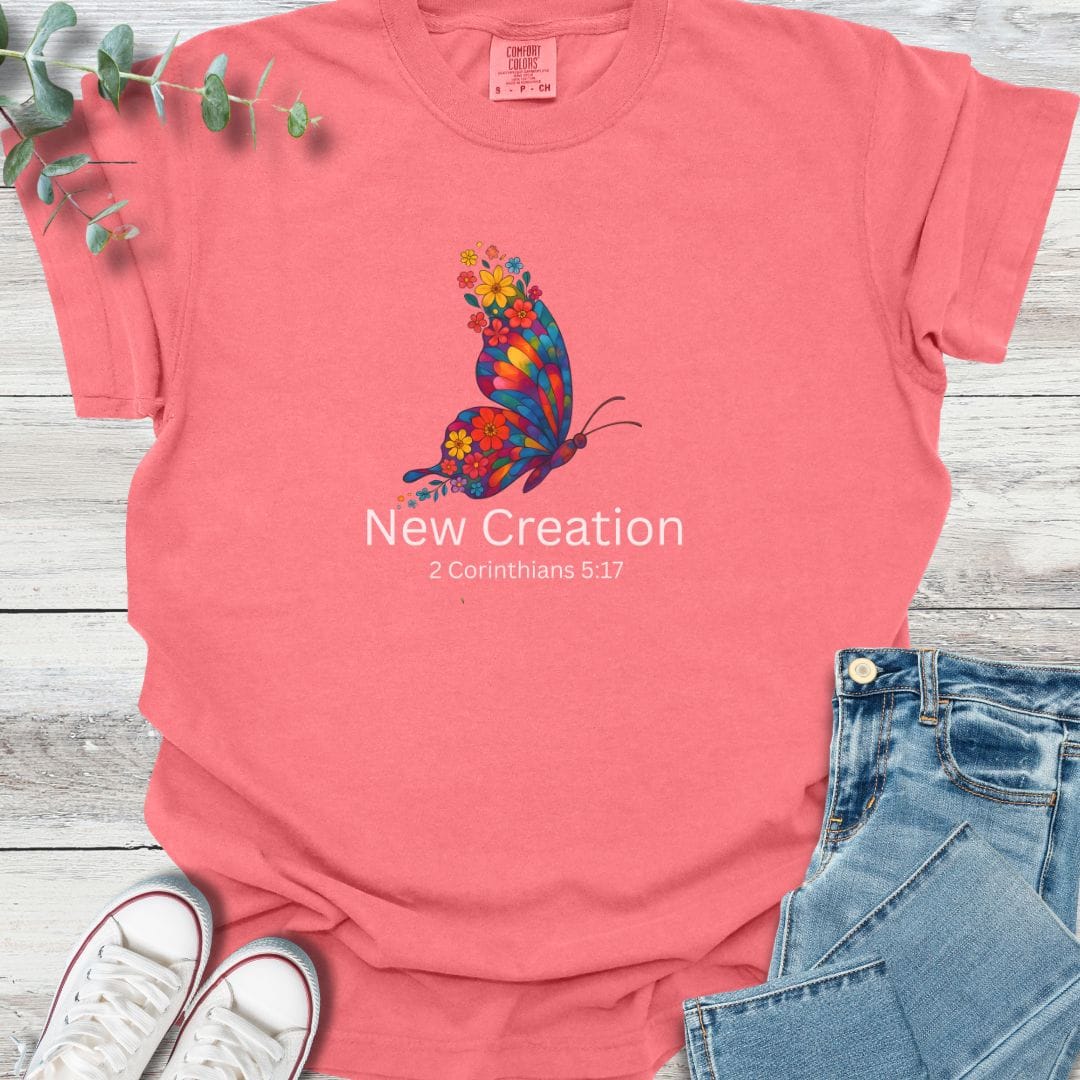Transformation T-shirt in Watermelon - Christian graphic tee