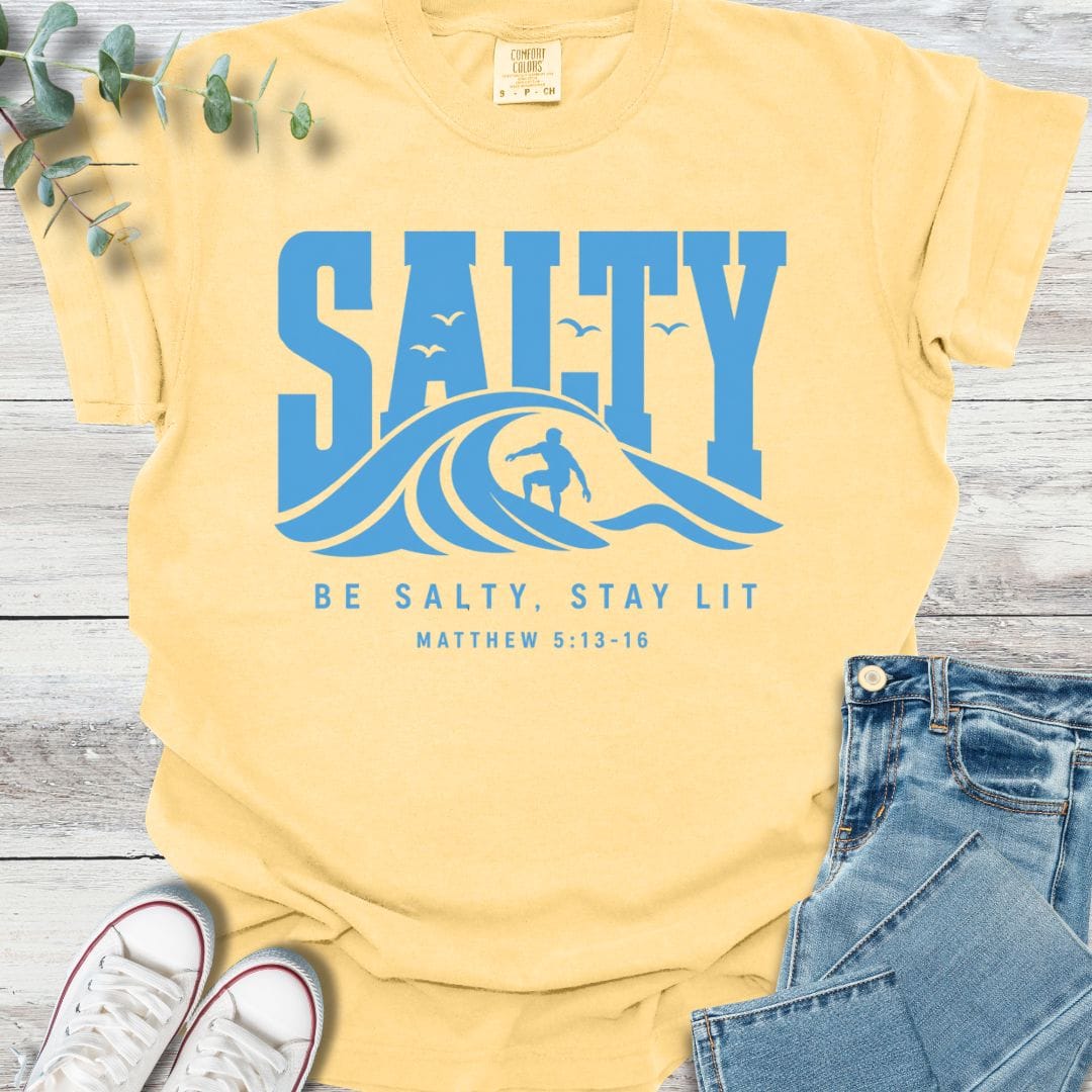 Salt Life T-Shirt in Butter - Christian graphic tee