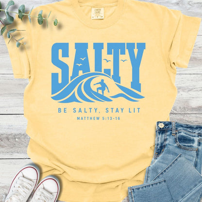 Salt Life T-Shirt in Butter - Christian graphic tee