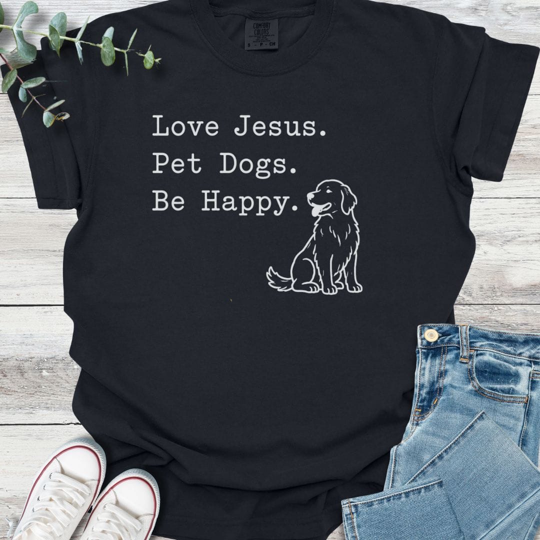 Sacred Companions T-Shirt in Black - Christian graphic tee