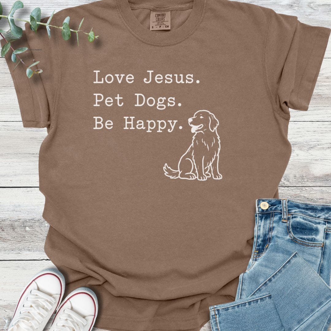 Sacred Companions T-Shirt in Espresso - Christian graphic tee