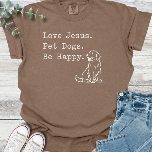 Sacred Companions T-Shirt in Espresso - Christian graphic tee