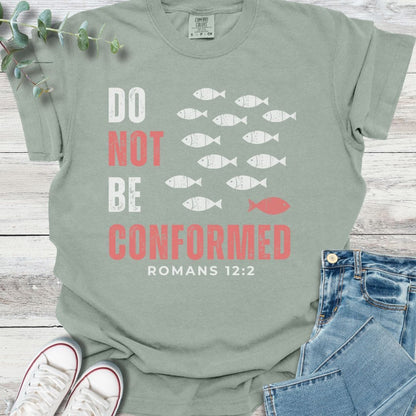 Against the Flow T-Shirt in Bay - Christian graphic tee