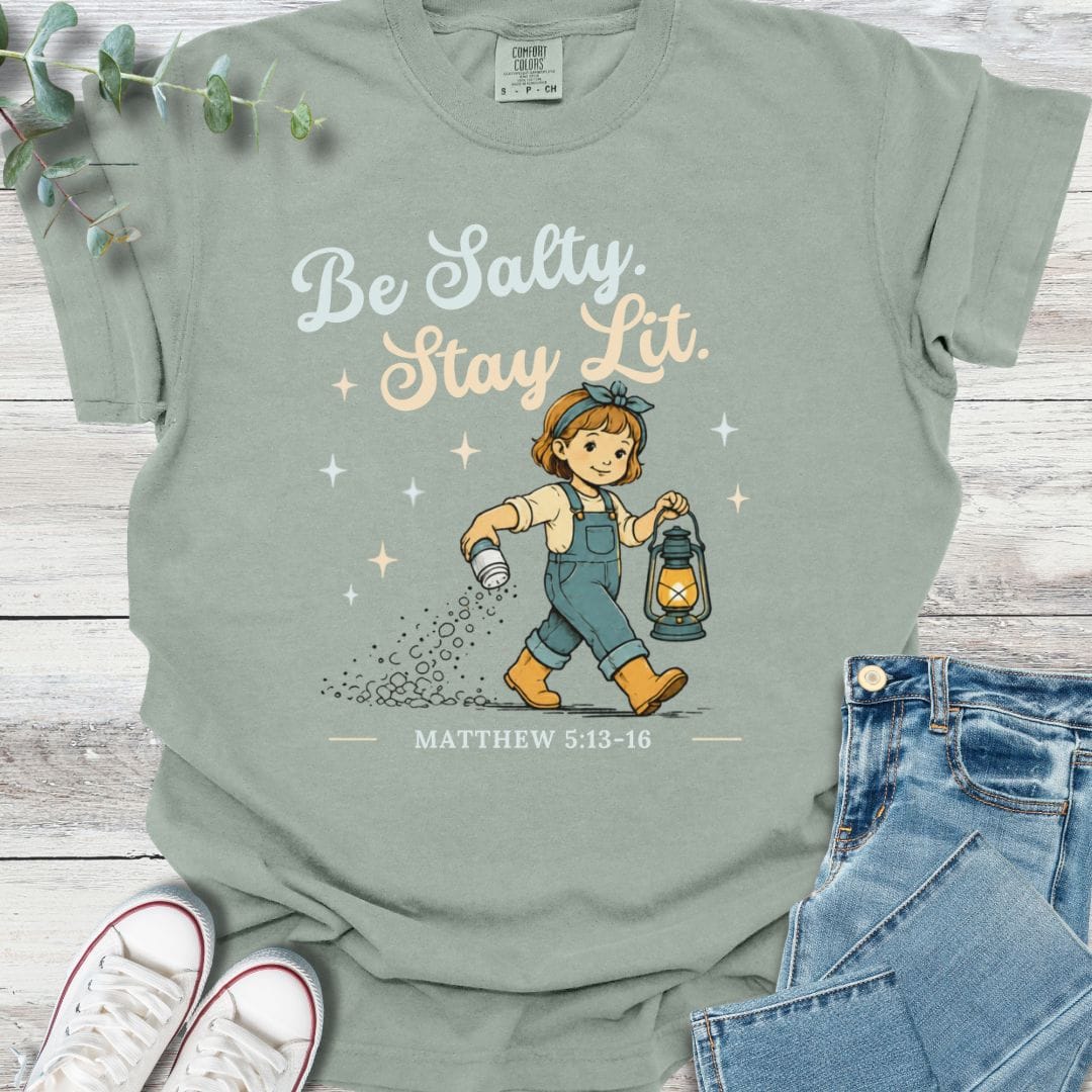 Salty Girl T-Shirt - Christian graphic tee