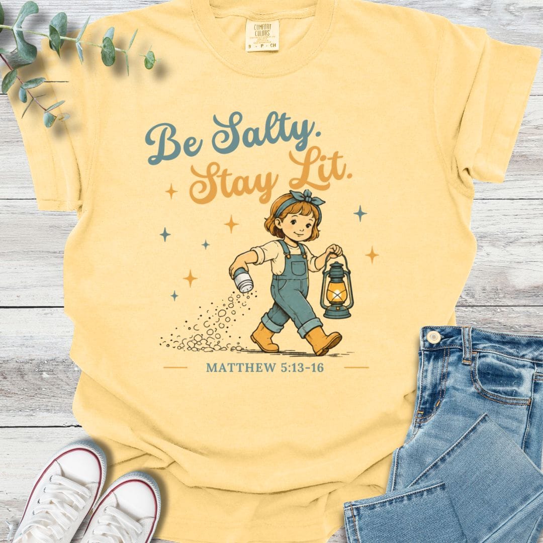 Salty Girl T-Shirt - Christian graphic tee