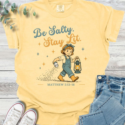 Salty Girl T-Shirt - Christian graphic tee