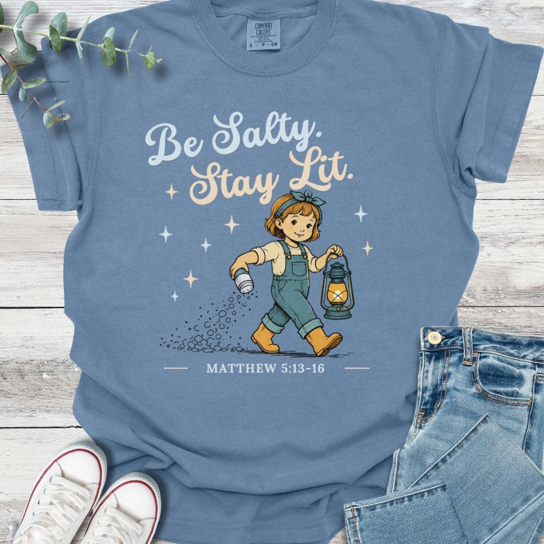 Salty Girl T-Shirt - Christian graphic tee