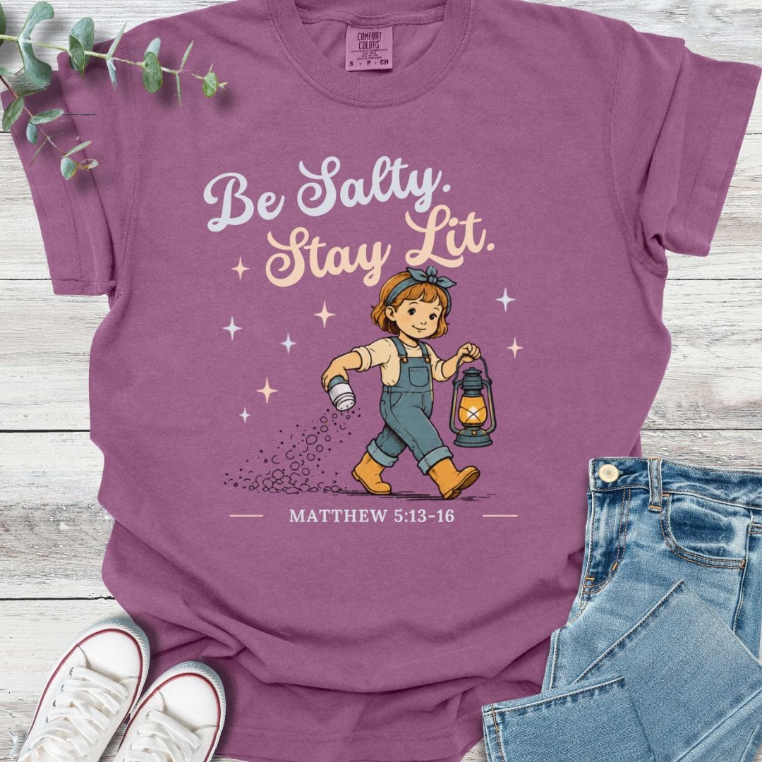 Salty Girl T-Shirt - Christian graphic tee