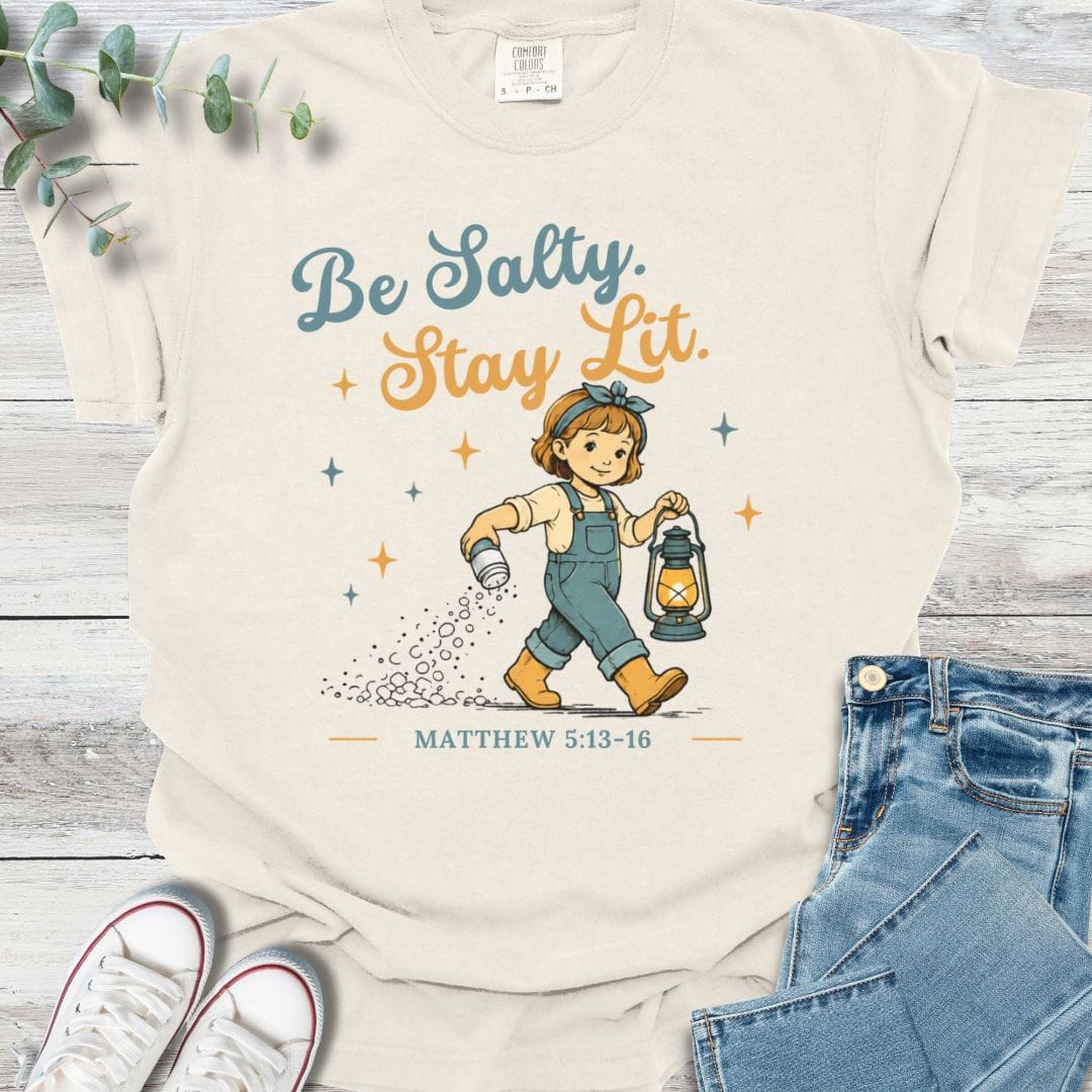 Salty Girl T-Shirt - Christian graphic tee