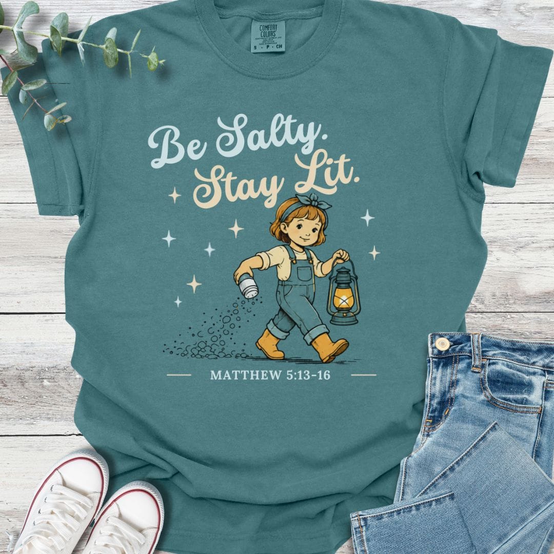 Salty Girl T-Shirt - Christian graphic tee