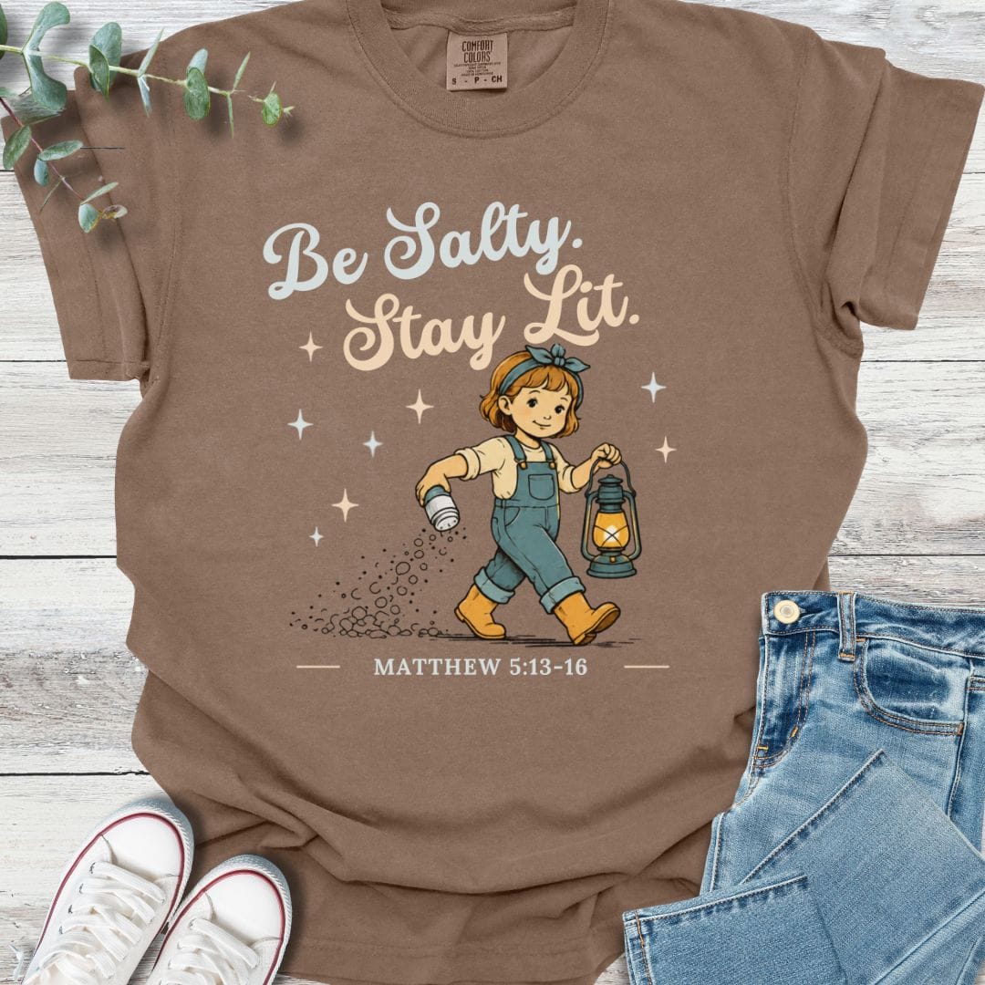 Salty Girl T-Shirt - Christian graphic tee