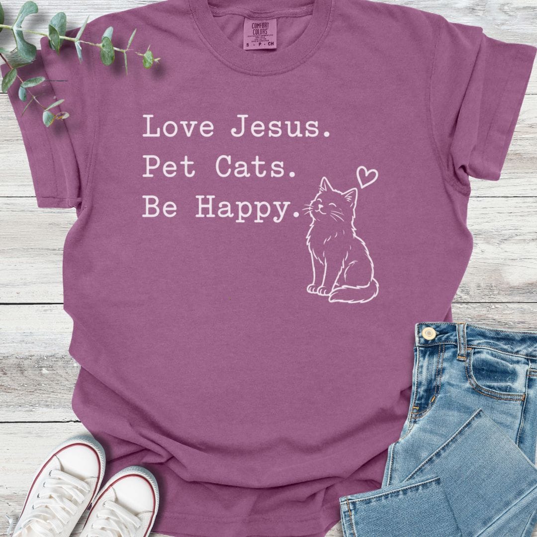 Paws & Peace T-Shirt - Christian graphic tee