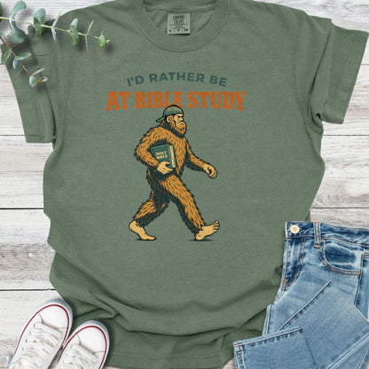 Bible Study Rathers T-Shirt - Christian graphic tee