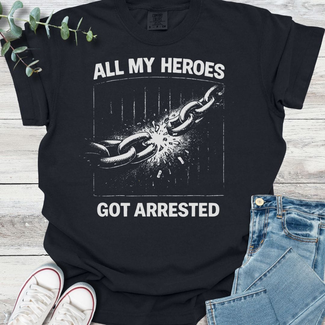 Heroes Tour Special Edition T-Shirt in Black - Christian graphic tee