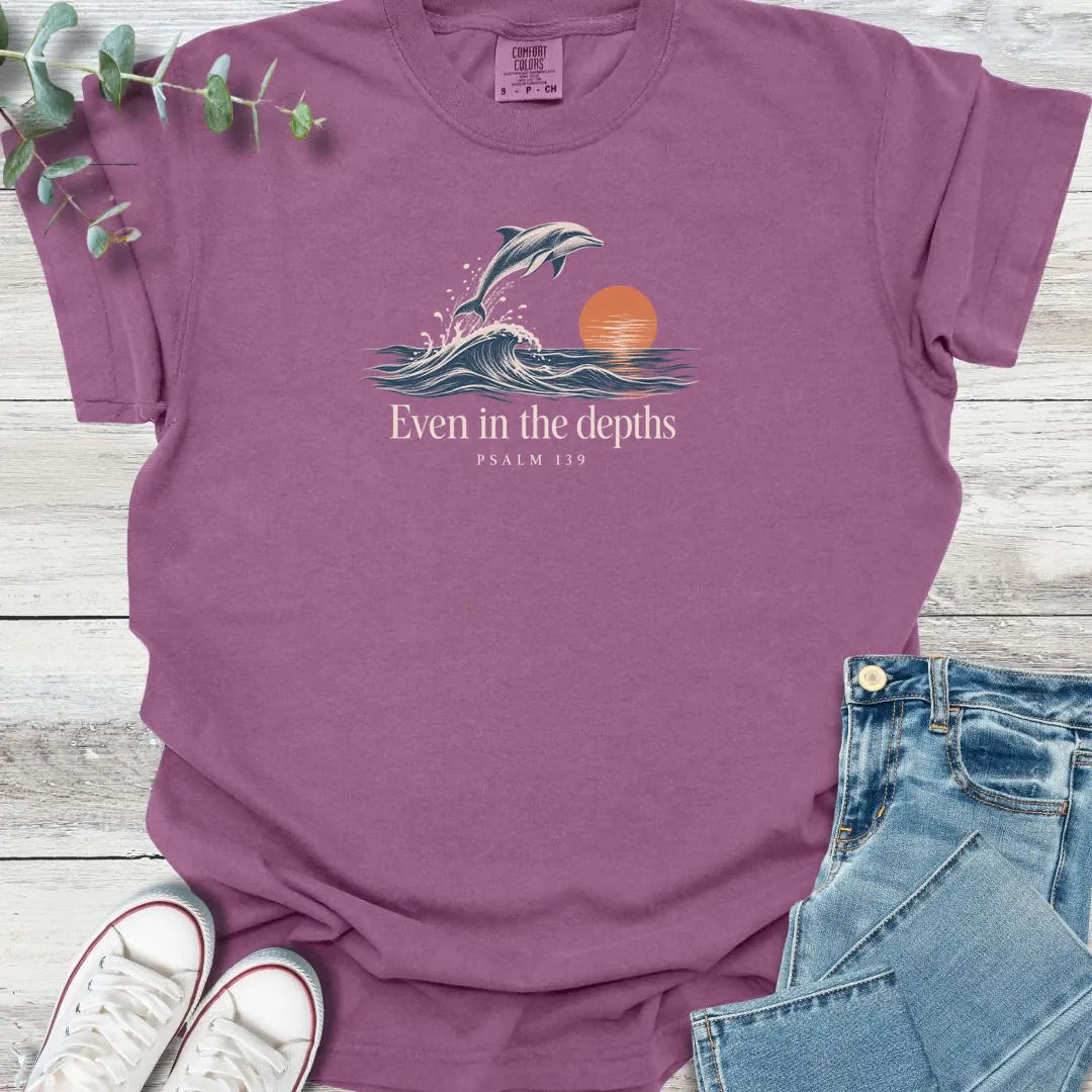 Sea Depths T-Shirt - Christian graphic tee