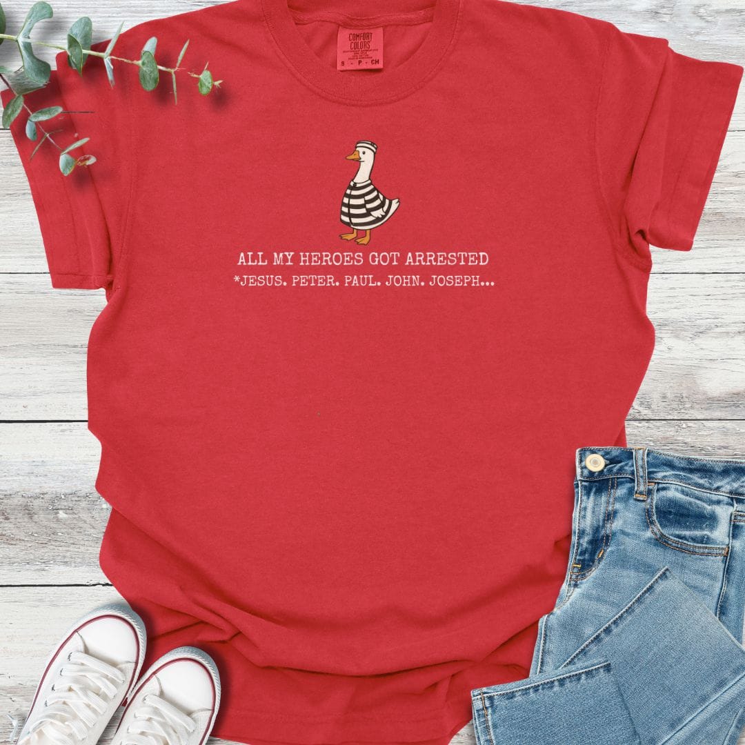 Booked Saints T-shirt - Christian graphic tee
