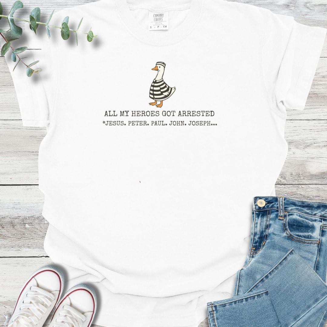 Booked Saints T-shirt - Christian graphic tee