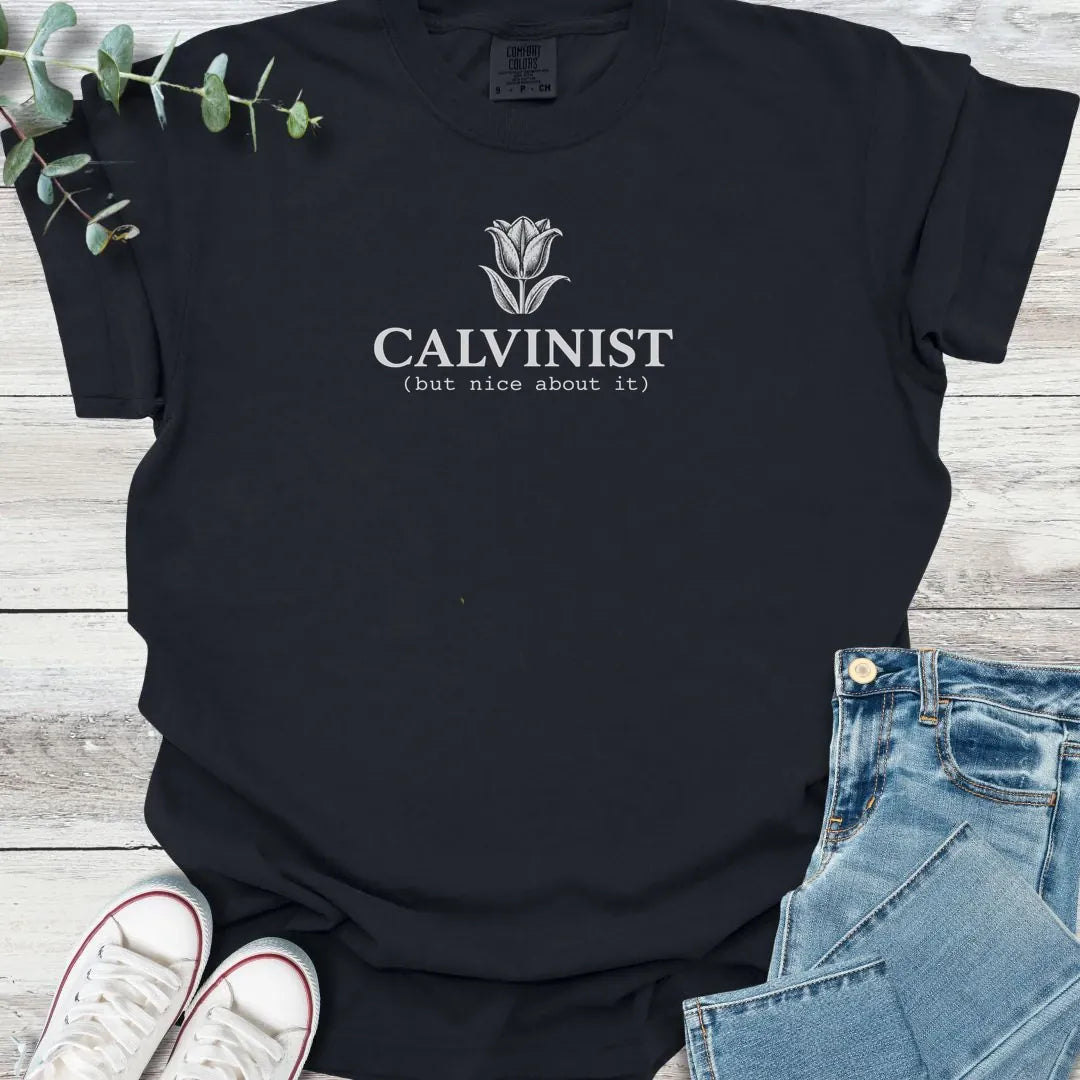 Nice Calvinist T-Shirt - Christian graphic tee