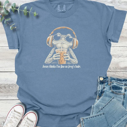 Fine As Frog Hair T-Shirt - Christian graphic tee