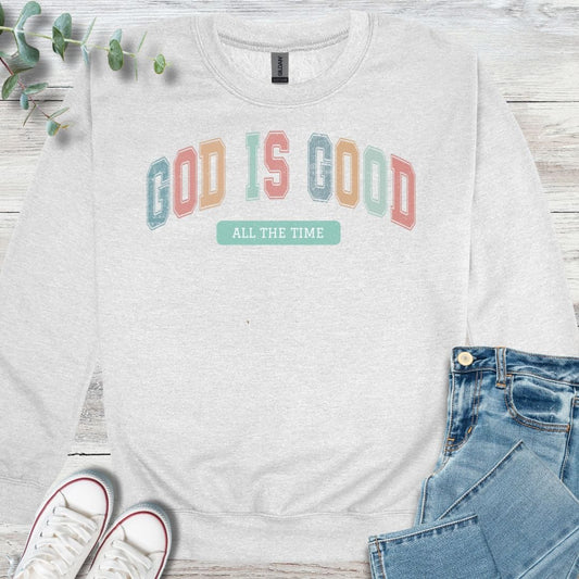 Forever Good Sweatshirt - Christian graphic sweatshirt