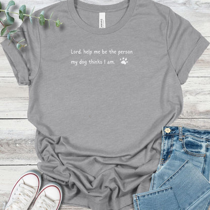 Better Human T-Shirt in Athletic Heather - Christian graphic tee