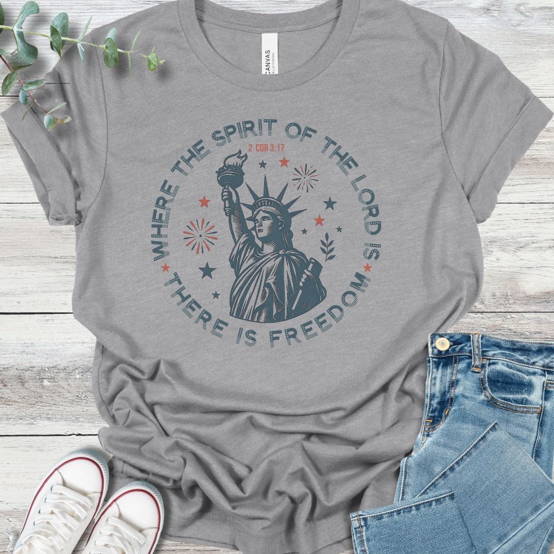 Freedom Spirit T-Shirt - Christian graphic tee