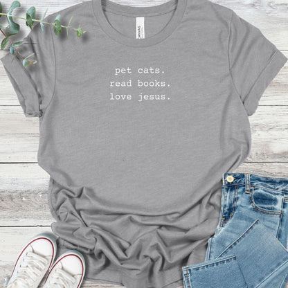 Good Company T-Shirt in Athletic Heather - Christian graphic tee
